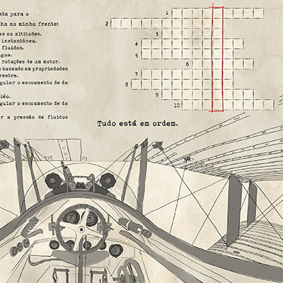 Imagem Enigmática Travessia do Atlântico Sul 1922